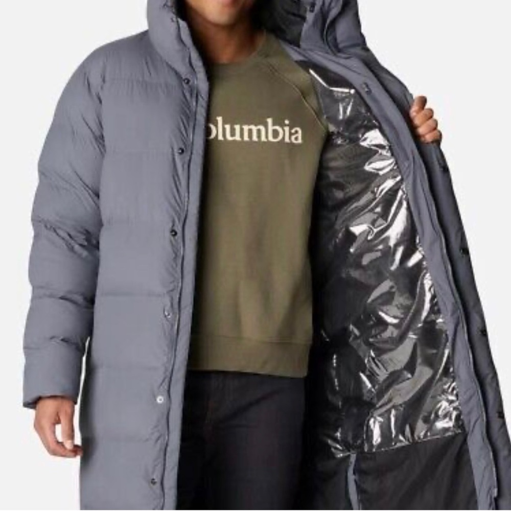 Columbia Pike Lake long puffer coat